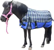 600D Ripstop Waterproof Breathable Mini Horse Rain Sheet Pony Turnout Rainsheet