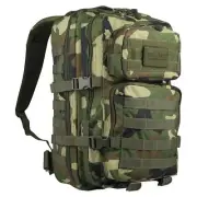 MIL-TEC U.S. Assault trekking rucksack 36L backpack woodland camo hiking daypack