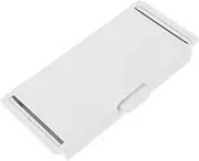 BAZEITFLOW Easy Install Under Shelf Drawer Slide Out Plastic Drawer Organizer for Office Home School Kitchen