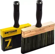 1 Piece Deck Stain Brush by Kingorigin 7 Inch Block Brush, Paint Brush Heavy Dut