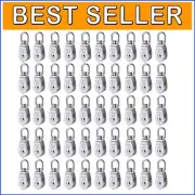 Smooth Surface Stainless Steel Pulley Block – 50 Pack, Ideal for Lifting Loads