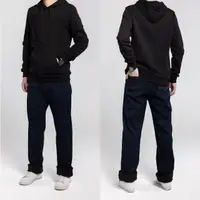 在飛比找momo購物網優惠-【Last Taiwan Jeans】保暖刷毛 中直筒牛仔褲