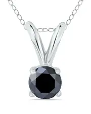 True Diamond 14K 0.23 ct. tw. Diamond Solitaire Necklace