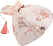 [TINEASUR] Japanese Style Wristlet Bag Elegant Knot Purse Tassel for Weddings and Giving Sturdy Handbag for Women