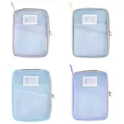Document Organiser Bag Zippered File Bag, Three Layer Document Storage Bag