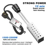 Convenient Portable Immersion Electric Heater 2500W 1500W for Water Heating