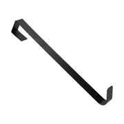 Wreath Hanger for Front Door Metal Over The Door Wreath Holder Hook for Christmas DecorationsBlack
