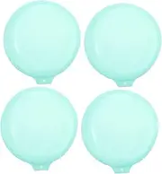 JECOMPRIS 4pcs Silicone Cake Pans Versatile Baking Molds for Mousse Chiffon Cakes Easy to Clean for Home Baking Oven Friendly Design