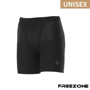 【FREEZONE】機能運動壓力短褲 中性用-FZ200型 塑提款(男女通用/提臀/壓縮褲/久坐久站/瑜珈/慢跑/健身)