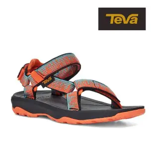 【TEVA】原廠貨 中童 Hurricane XLT2 機能運動涼鞋/雨鞋/水鞋/童鞋(大氣橘/幻象藍-TV1019390CACBM)