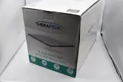 Therapedic 2 Inch Swirl Gel Memory Foam Twin XL Mattress Topper - NEW SEALED