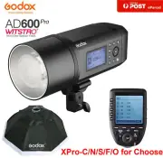Godox AD600Pro TTL HSS Outdoor Flash + XPRO-C/N/S/F/O Trigger + 95cm Softbox