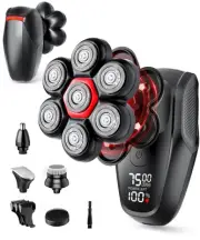 Head Shavers for Bald Men - Magnetic 7D Electric Razor IPX8 Waterproof for Ba...