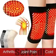 1PCS Wormwood Chinese Medicine Self Heating Support Knee Pad Knee Brace Warm for Arthritis Joint Pain Relief Injury Recovery Belt Knee Massager Leg Warmer seed