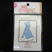 BOSSKUT Baby Cape #0756 Cutting Die Compare to Sizzix Sizzlits Bunny Clothing