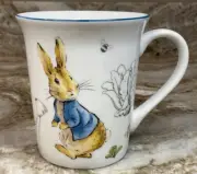 Peter Rabbit & Benjamin Bunny Coffee Mug Beatrix Potter. Now Run Along New