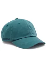 Acne Studios Carliy Logo-embroidered Cotton-twill cap - Teal One Size