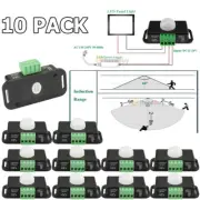 Body Infrared PIR Motion Sensor Switch For LED Light Strip Automatic 12V/24V