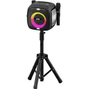 Premium Karaoke Machine (Black) With Echo, speaker & mic volume control