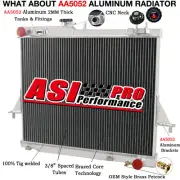 Aluminum Radiator Fit HOLDEN RODEO RA 3.5L 3.0TD Colorado RC /ISUZU DMAX DIESEL