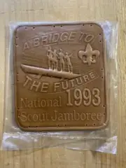 1993 National Jamboree Leather Pocket BSA JSP Patch