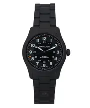 Hamilton Khaki Field PVD Coated Titanium Swiss Made H70215130 100M Mens Watch