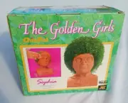 Golden Girls Sophia Patrillo Chia Pet Art Plant Bust Golden Palace 80’s Retro