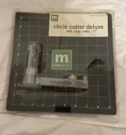 NEW Making Memories Circle Cutter Deluxe with Mat Scrapbooking Crafts Crazy