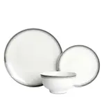 Godinger Sheer Gray 12 Piece Dinnerware Set