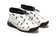 Vans Slip Hiker LX White Marshmallow Quilted Nylon Slip On Womens Size 6.5