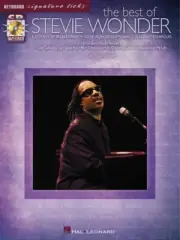 The Best of Stevie Wonder - Signature Licks Keyboard Book and CD NEW 000695605