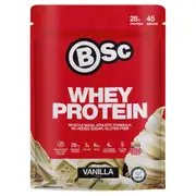 BSc Whey Protein Powder Vanilla - 1.8kg