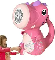 Ancsttu Bubble Maker Machine - Bubble Blowing Toy | Dinosaur Electric Automatic Toy with Light Music and Wand for Pool Wedding Beach Party Birthday