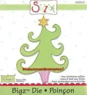 Sizzix Bigz CHRISTMAS TREE w/STAR 655547 NEW RELEASE