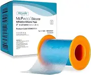 MedVance Silicone Tape 5 cm Wide Soft with Perforation and Cuttable (1 Pack, 1.5 Yards)