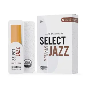 【D’Addario】RICO 中音薩克斯風竹片 美式 SELECT JAZZ(ALTO SAX REEDS)