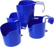 4pcs Above Ground Pool Cup Holder Rack Durable Plastic Beverage Holder for Swimming Pool Stable Drink Storage for Cans Bottles and Cups for Summer Outdoor Use