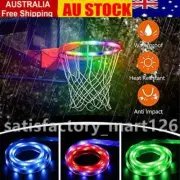 LED Basketball Hoop Lights Rim Light Strips Score-Sensor Lit Up Solar WaterproTO