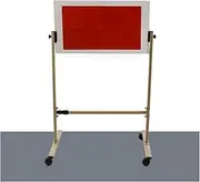 Table Tennis Rebound Board with Wheel, Professional Table Tennis Exerciser,Self Training Equipment,for Home Gym Community
