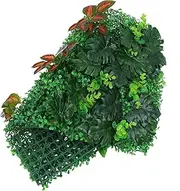 Simulation Grass Panel Wall Decor Artificial Greenery Background for Use Lightweight Durable Noise Reducing Design for Home and Garden Decoration