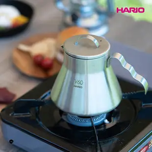 【HARIO】V60戶外旅行露營登山用咖啡全套組O-VOCF (磨豆機+濾杯+細口壺+分享壺+露營杯+攜行袋+濾紙)