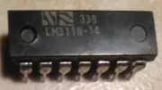National LM311N-14 Voltage Comparator - NOS