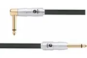 CARSON Rocklines 1 Foot Patch Lead Straight / Right Plugs Heavy Duty Cable