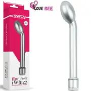 LoveToy 8" iWhizz G-Spot Hook Vibrator Probe Massager Sex Toy