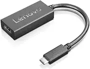 Lenovo 4X90R61022 Video Cable Adapter 0.24 m USB C HDMI Type A (Standard) Black