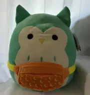 Squishmallow WINSTON the Owl + Mac N Cheese Fanny Pack "Select Series" 12” New