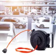 Retractable Air Hose Reel 180° Swivel Bracket Easy Installation for Workshop