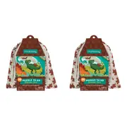 2x 36pc Mudpuppy To Go Jigsaw Puzzle 31x23cm Dinosaur Park Kids/Child Game 3y+