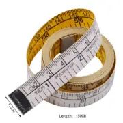 60in Soft Sewing Ruler Meter Sewing Tape Measure Body Clothes Ruler Sewing K rf