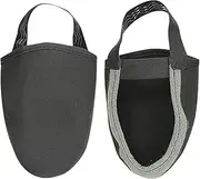 Riding Warm Half Sole Covers 1 Pair with Non Slip Silicone Strip Dustproof Boot Cover Toe Warmer for Outdoor Mountain Bikes